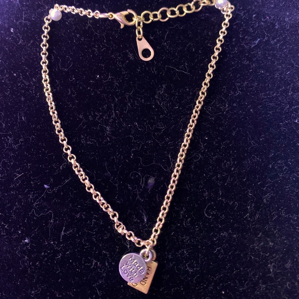 Hand made anklet
